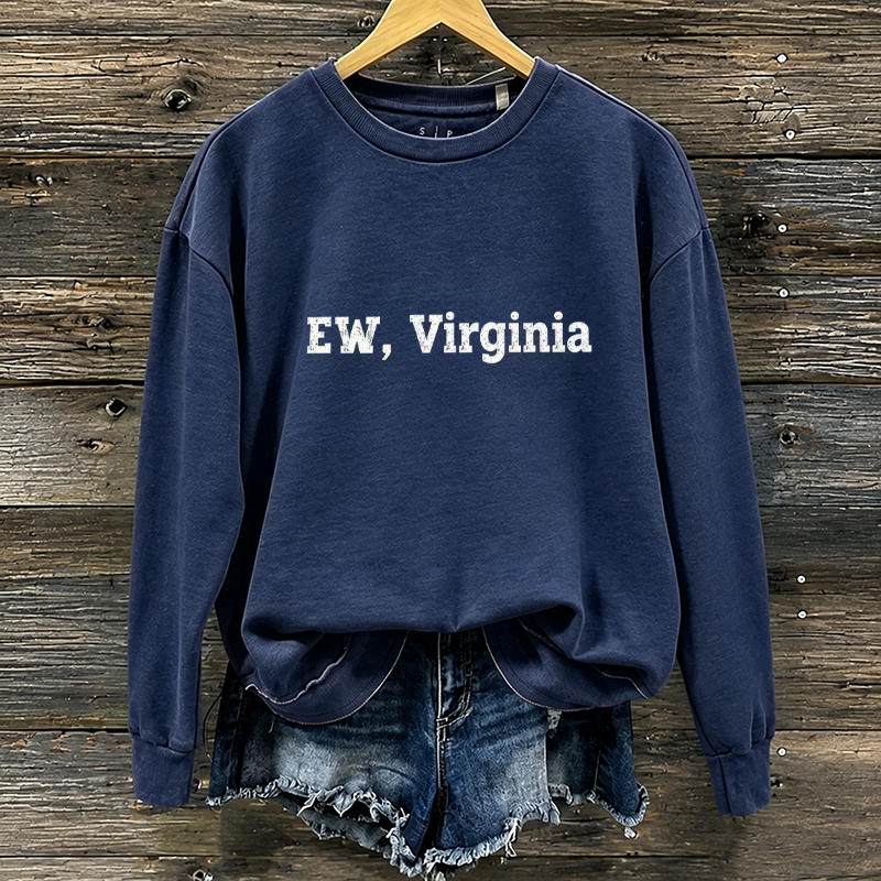 Ew,Virginia Football Sweatshirt