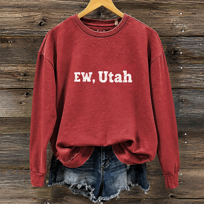 Ew,Utah Football Sweatshirt