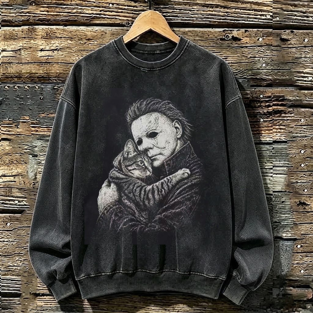Vintage Horror Movie Sweatshirt