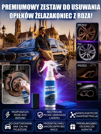 Magiczny Spray na Rdzę | Szybkie Czyszczenie (-50%)