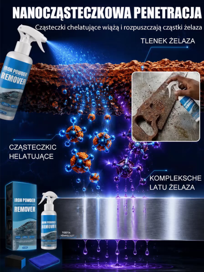 Magiczny Spray na Rdzę | Szybkie Czyszczenie (-50%)