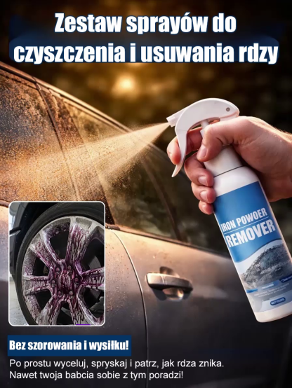 Magiczny Spray na Rdzę | Szybkie Czyszczenie (-50%)
