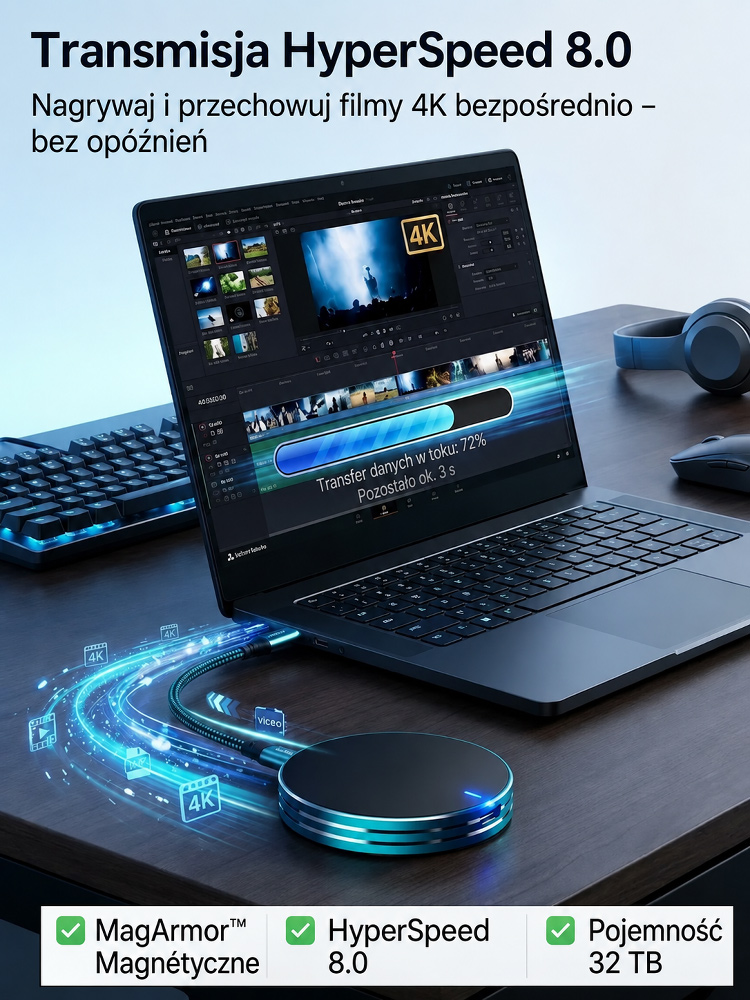 Zewnętrzny Dysk 32TB Bez Abonamentu | Darmowa Dostawa-50% Dzisiaj