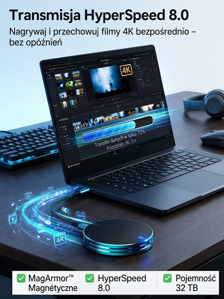 Zewnętrzny Dysk 32TB Bez Abonamentu | Darmowa Dostawa-50% Dzisiaj
