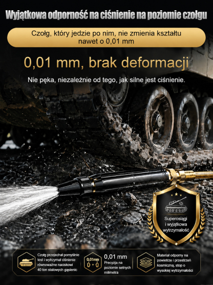  Niezniszczalna Dysza Ciśnieniowa | Zwykły Wąż w Myjkę (-50%)