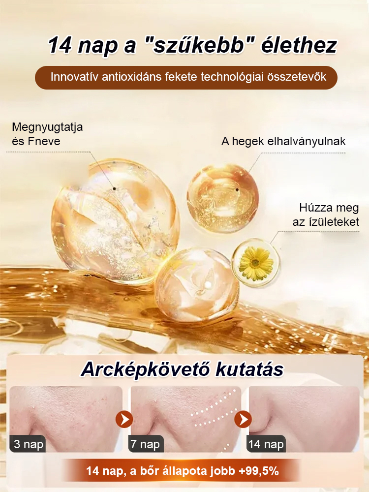 Koncentrált Ránctalanító Szérum | Azonnali Lifting Hatás Tűk Nélkül (-50%)