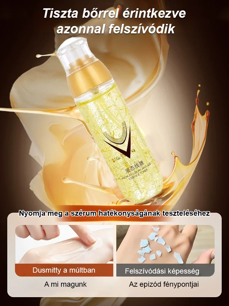 Koncentrált Ránctalanító Szérum | Azonnali Lifting Hatás Tűk Nélkül (-50%)