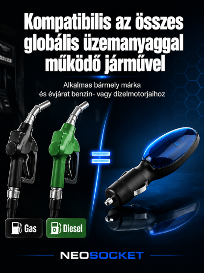 Univerzális Autó Üzemanyag-takarékosító | Növeld a Teljesítményt | 90% Akció