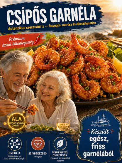 Ropogós Arany Garnéla | 2 Csomag - 75% OFF
