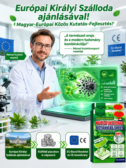 Természetes Antibakteriális Penészölő Lap Otthoni Védelemre - Biztonságos Formula, Féláron