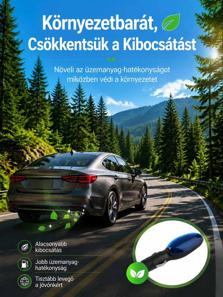 Univerzális Autó Üzemanyag-takarékosító | Növeld a Teljesítményt | 90% Akció