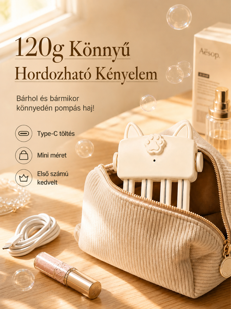 Gyors Hajtőemelő és Hajformázó Csipesz - Búcsú a Lelapult és Gubancos Hajtól