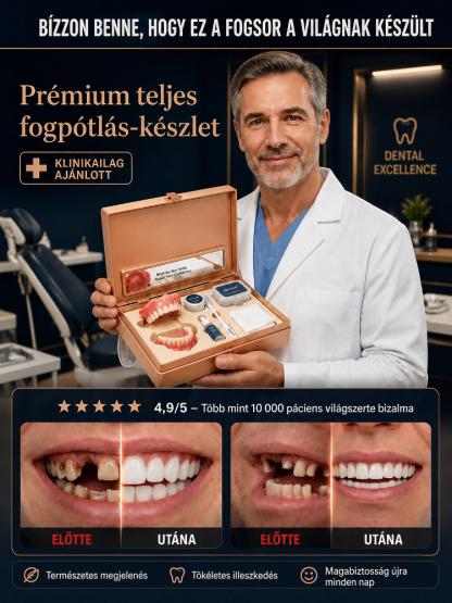 Azonnali Tökéletes Mosoly Kozmetikai Fogsor 📦Utánvét + 80% Kedvezmény