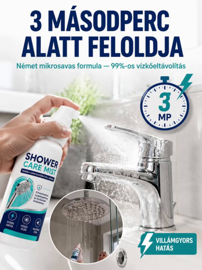 【-80%】🚿 Univerzális Vízkő Eltávolító, 3 Mp-es Vízkőoldó Permet - Ingyenes Szállítás 🚚