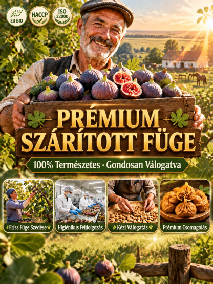 👍“Arany Cseppek” Kézműves Napon Szárított Füge – Bűntudatmentes Egészséges Snack