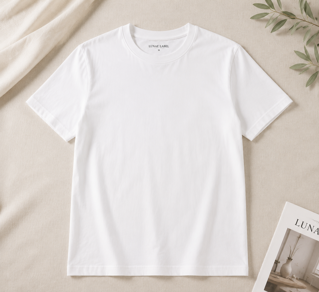 Lunae Label Classic Cotton T-Shirt
