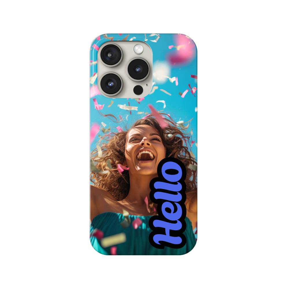 Lunae Label Custom Text Phone Case Personalized Phone Cover