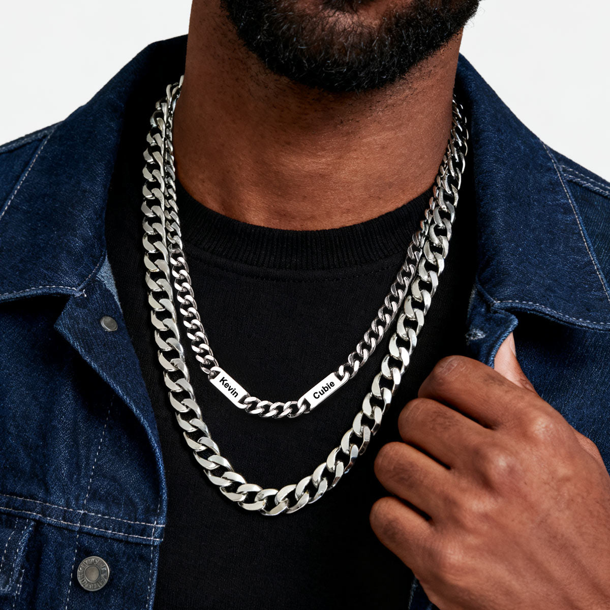 1-6 Name Cuban Chain Necklace 5/7/9MM
