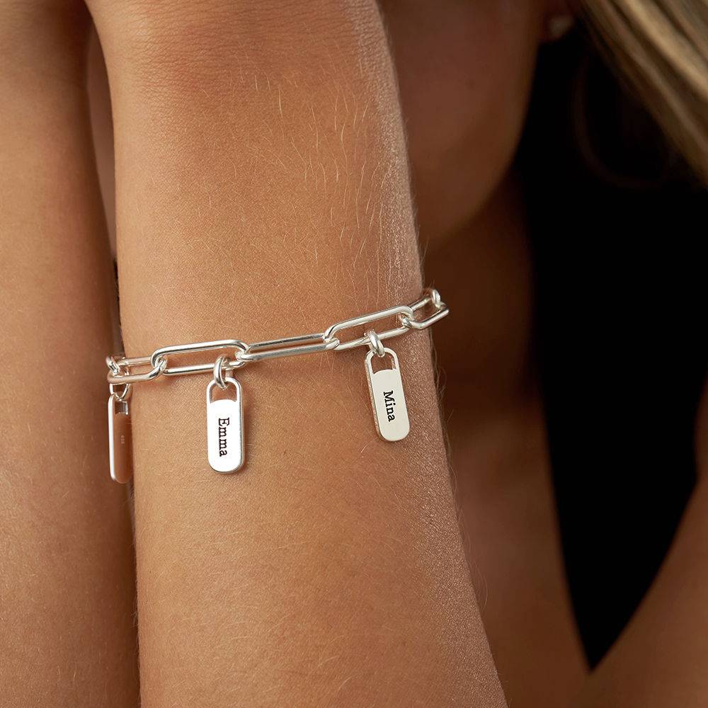 Rory Chain Link Bracelet with Custom Charms