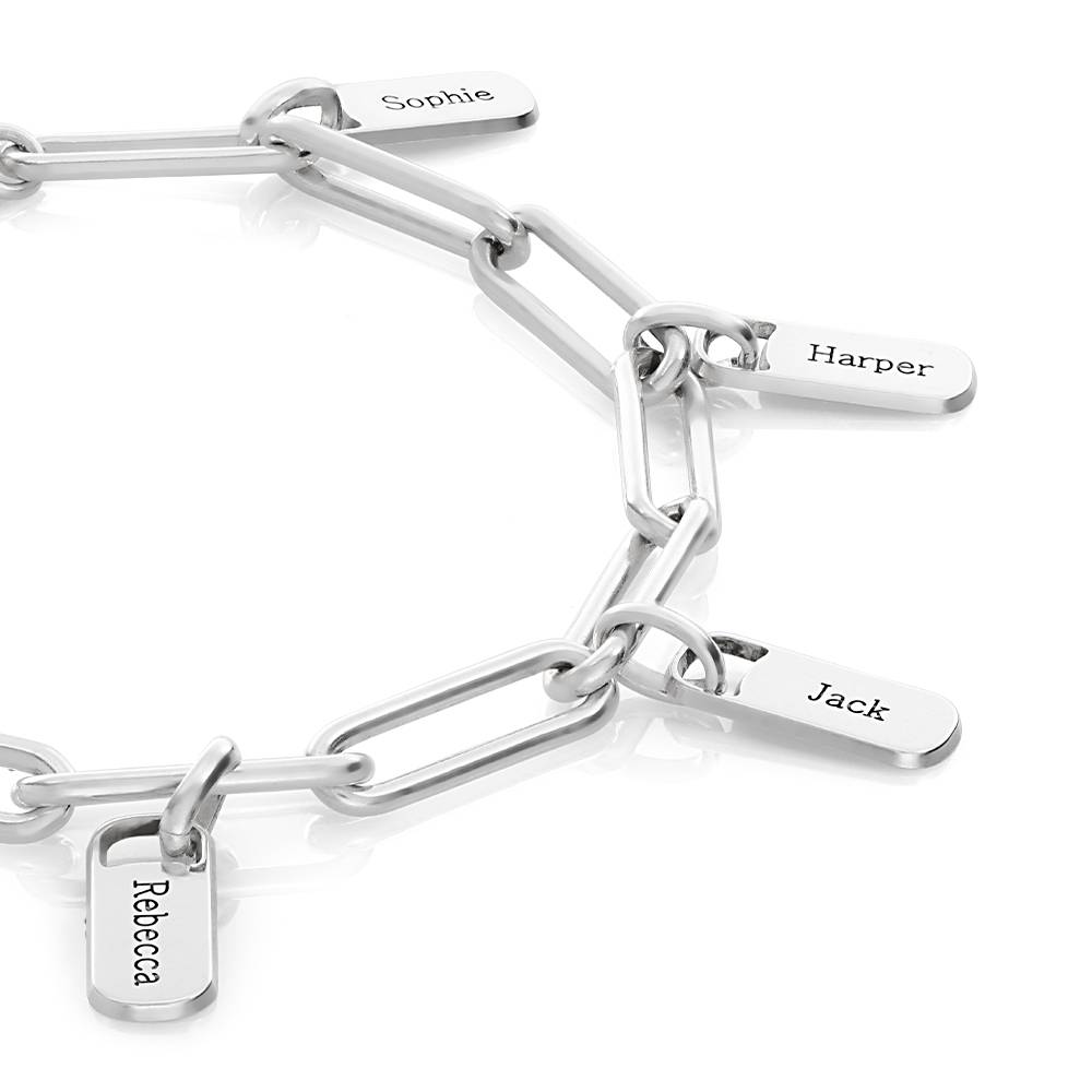 Rory Chain Link Bracelet with Custom Charms