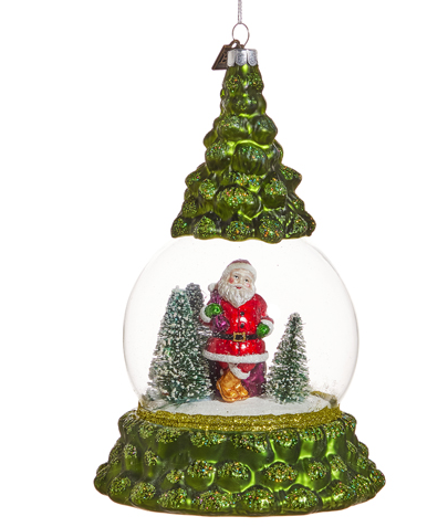 Christmas Tree Snowglobe Ornament (2-Styles)-Arttile