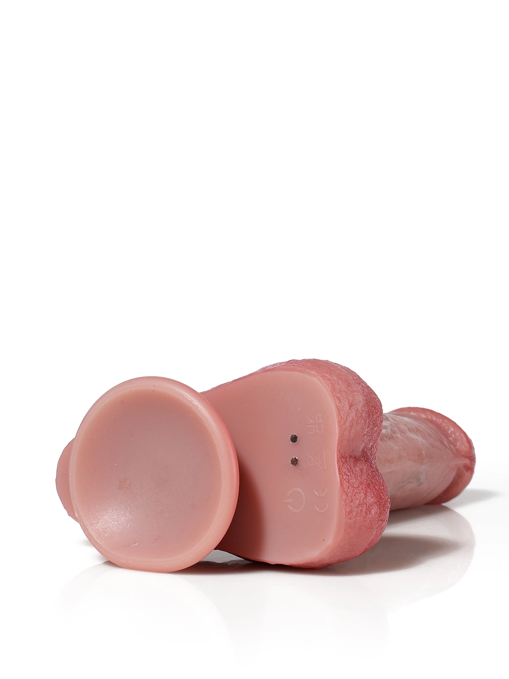 Thomas 8.9" x 1.4" Rabbit Thrusting Dildo with Realistic Silicone Texture & Multiple Modes