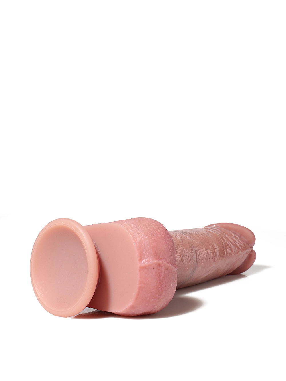 Caleb 9.8" x 2.1" Realistic Sliding Skin Squirting Dildo with Moving Foreskin