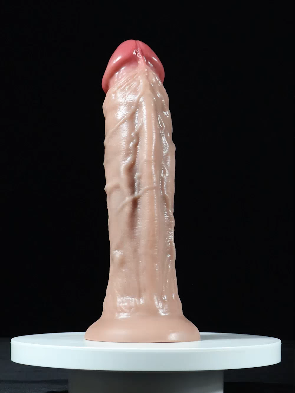 9.45" x 1.89" Triple Density Hyper Realistic Huge No Ball Dildo