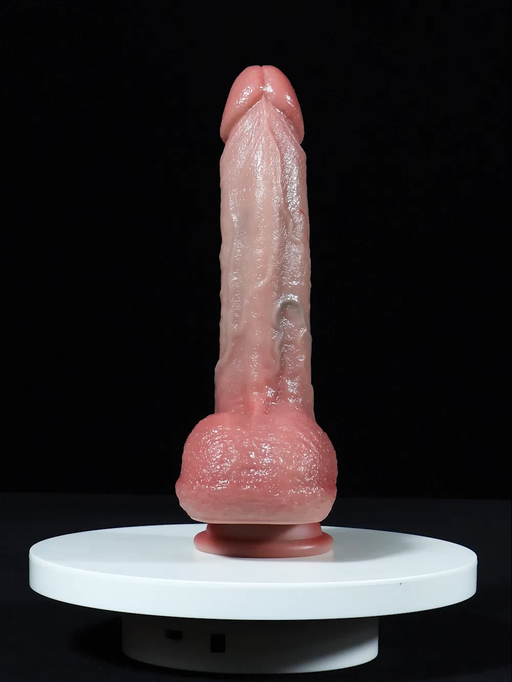 Aaron 8.8" x 1.5" Ultra Realistic Thrusting Dildo with Multiple Motion Modes