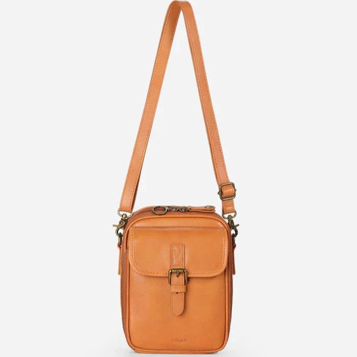 Crossbody Leather RFID Bag