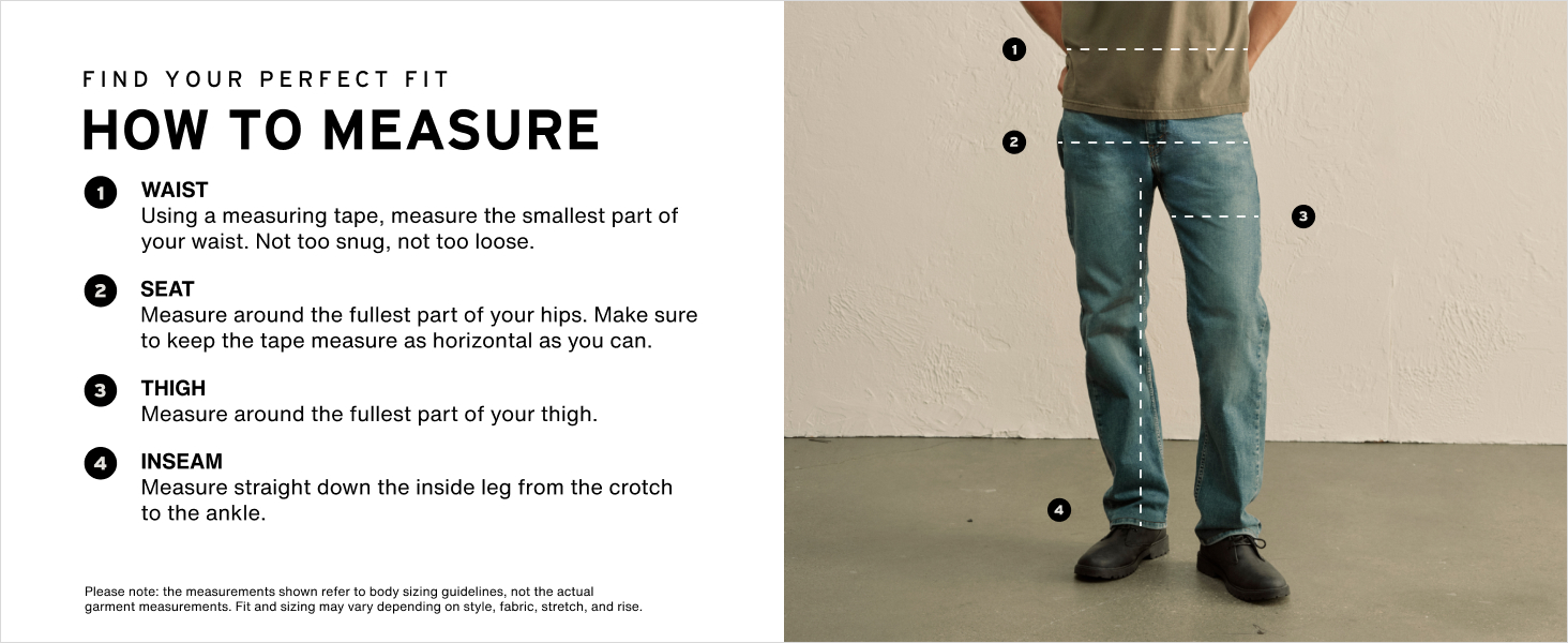 find your perfect fit - how to measure mens