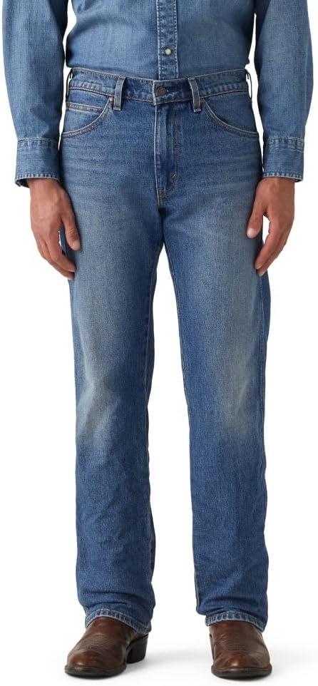  Men's Western Straight Jeans