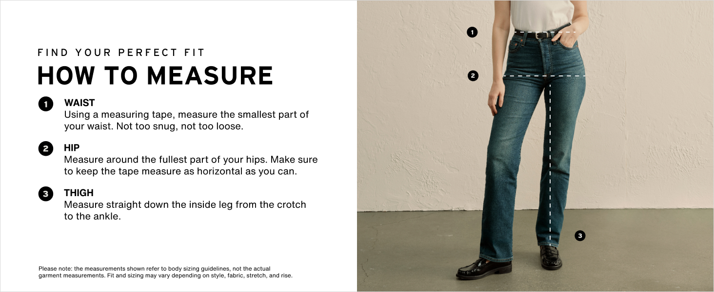 find your perfect fit - how to measure womens