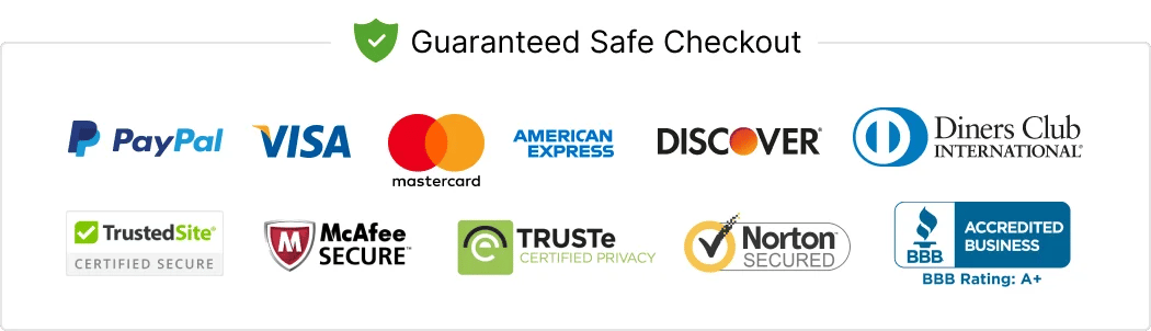 Secure payment badges