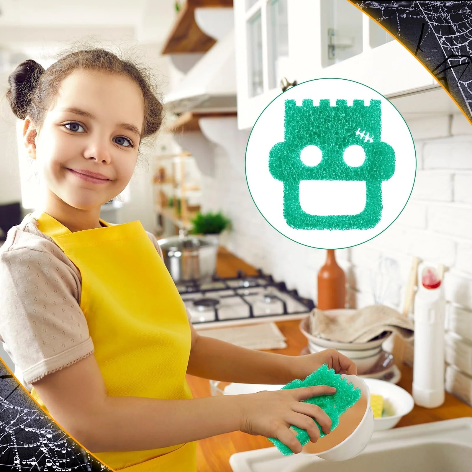 🔥Pcs Halloween Cleaning Sponges👻