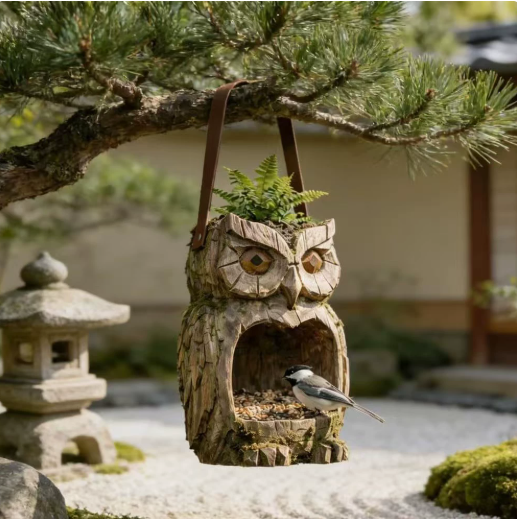 🏆Flash Sale⚡️50K+SOLD!🧙‍♀️Magical Meditating Witch Outdoor Bird Feeder