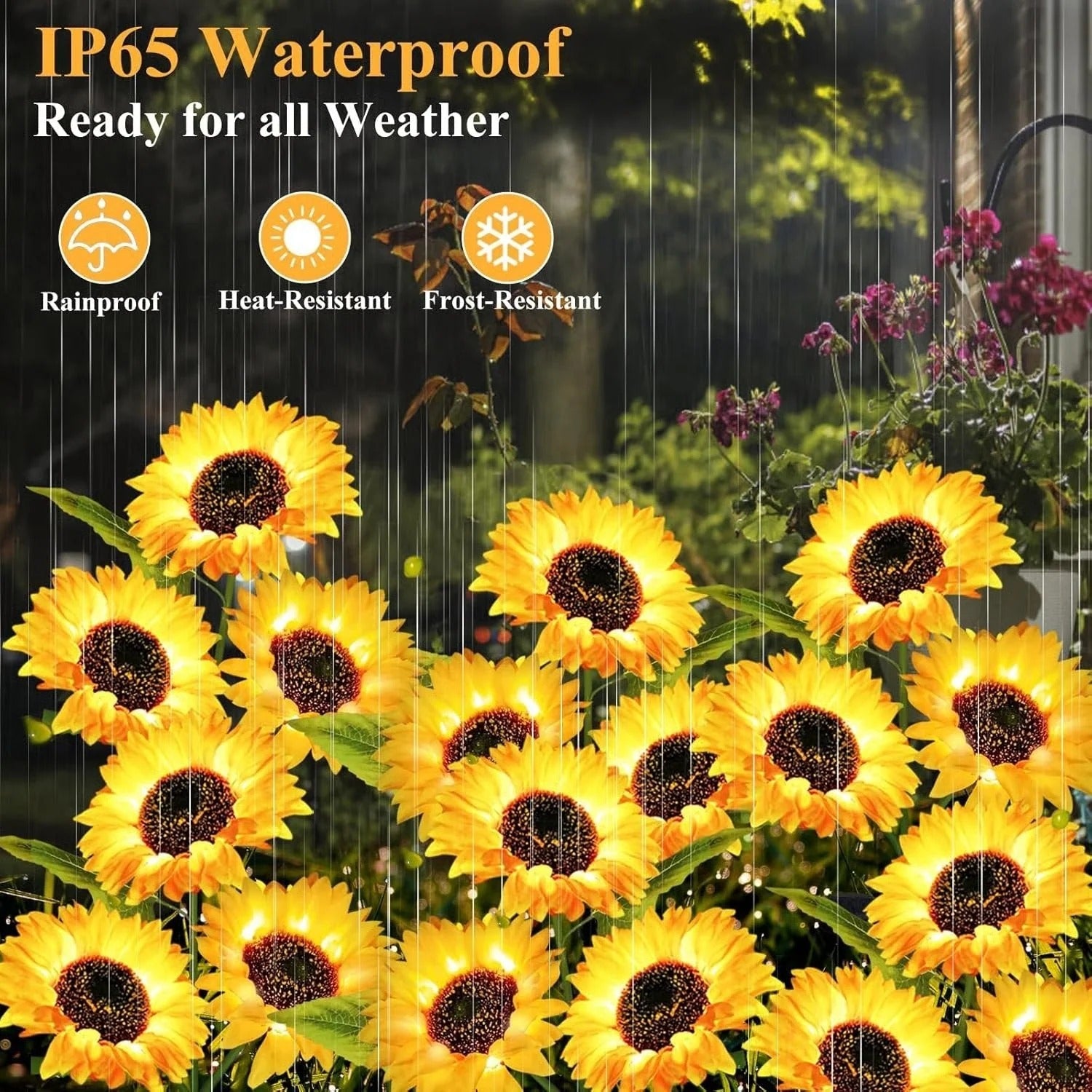 🌻LAST DAY 50% OFF-🌞Solar LED Sunflower Garden Lights