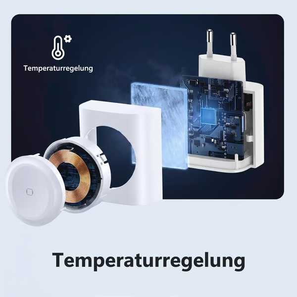 Magnetisches 3-in-1-Wandladegerät (kabellos, PD, USB-C) – 20 W Schnellladung, kompatibel mit iWatch Ultra/9/8/7/6, iPhone 17/17 Pro/16/16 Pro/15-Serie, Smartphones und Apple Watch-Modellen
