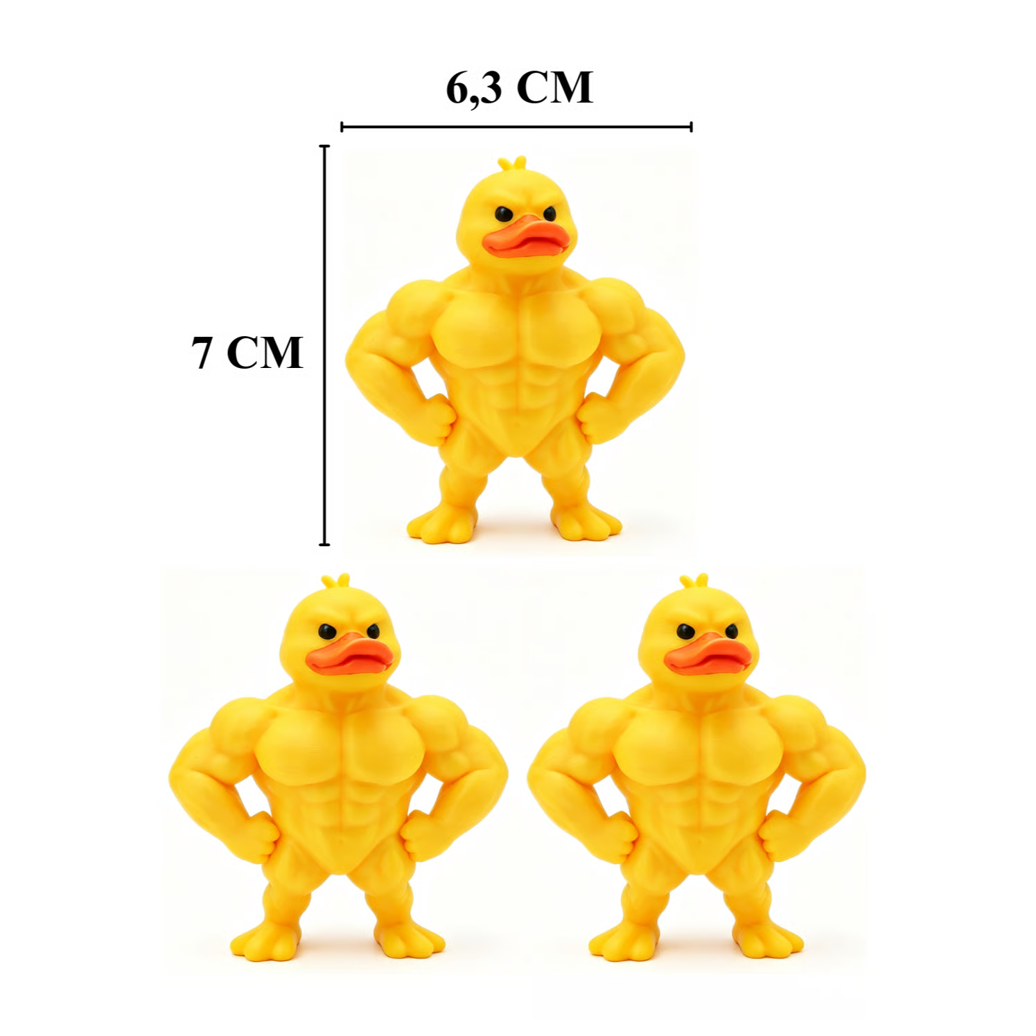 😠 Wütende Enten-Schreibtischfigur – Verleihe deinem Arbeitsplatz eine freche Note! 🐥