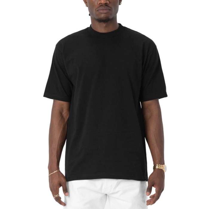 Heavyweight Cotton Short Sleeve Crew Neck T-Shirt 6-Pack
