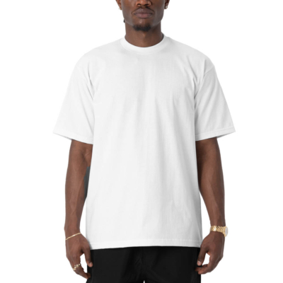 Heavyweight Cotton Short Sleeve Crew Neck T-Shirt 6-Pack