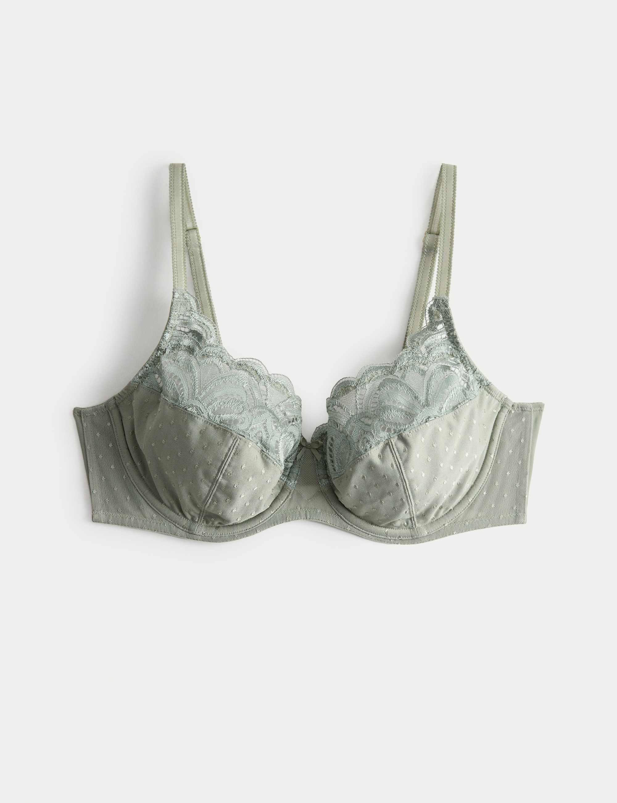 Amelia Lace Wired Full Cup Bra A-E