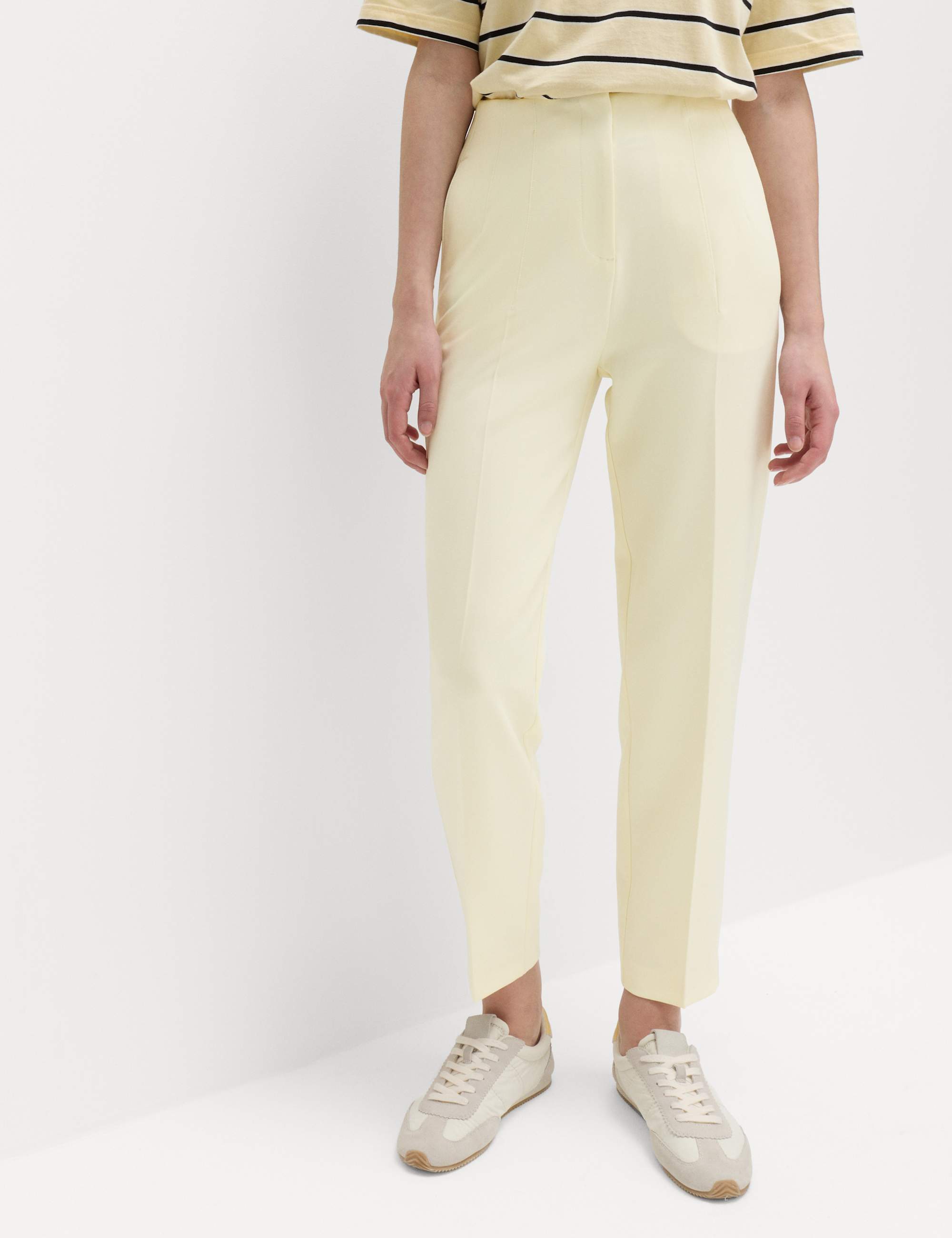 Tapered Ankle Grazer Trousers