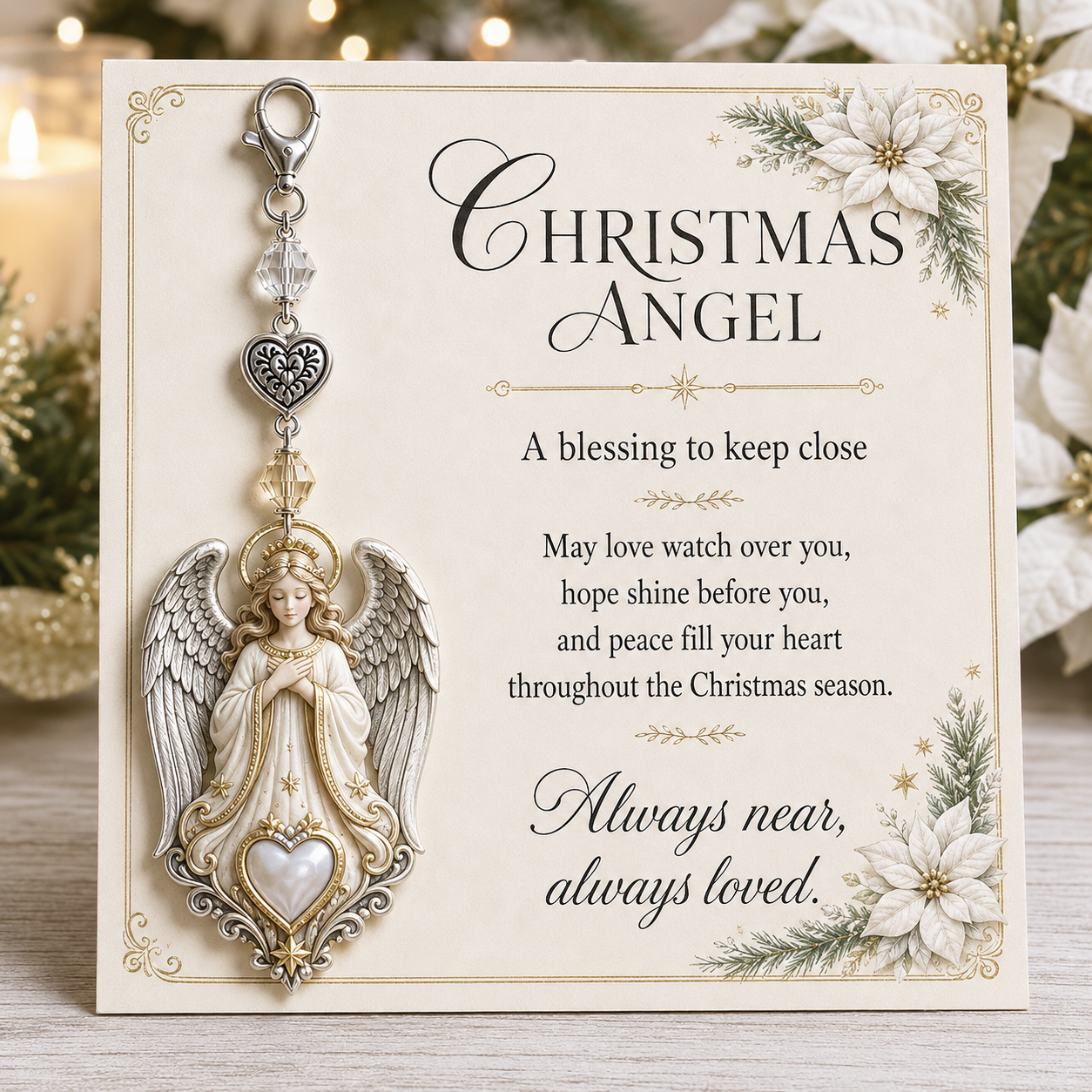 🎄Christmas Keepsake Keychain Card