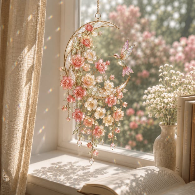 🔥Last Day 70% OFF - 🌸Crystal Garden Suncatcher