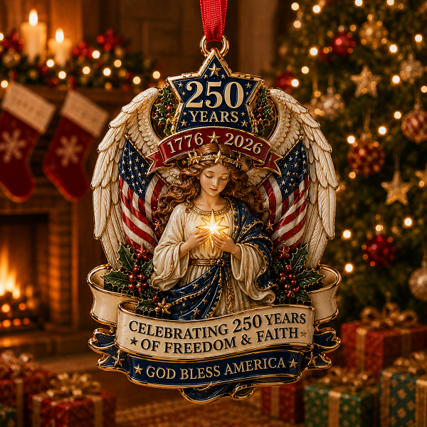 ⚡️Last Day 49% OFF-2026 America 250 Years Christmas Ornament Collection