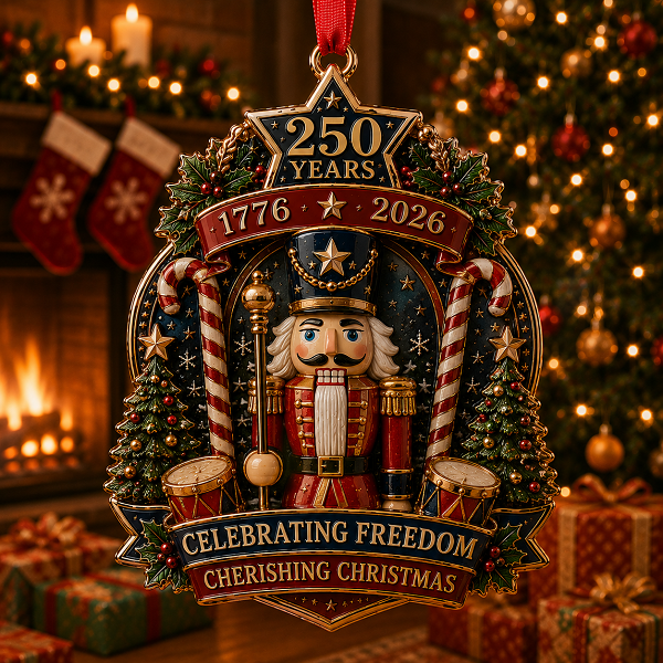 ⚡️Last Day 49% OFF-2026 America 250 Years Christmas Ornament Collection