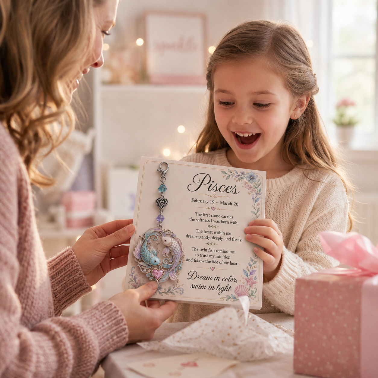 🎅 2026 Christmas Gift 49% Off--✨  Commemorative keychains and cards featuring the birthstones of the 12 zodiac signs