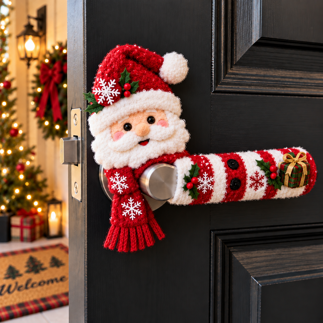 🎄LAST DAY 70% OFF- Christmas Character Door Handle Covers