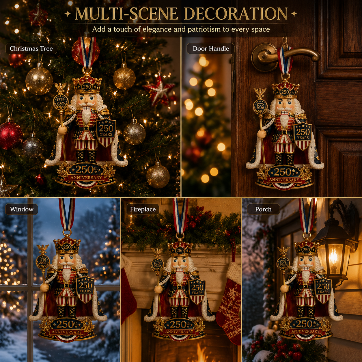 🔥Last 10pcs--🔥250th Anniversary Limited Nutcracker King